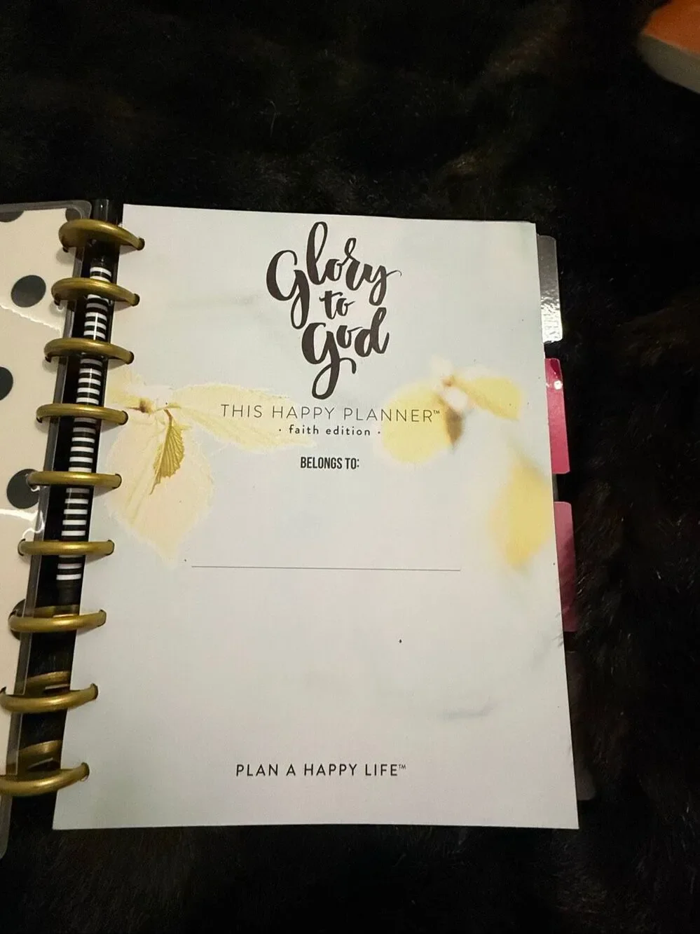 Faith Planning & Bible Journaling The Happy Planner New Undated